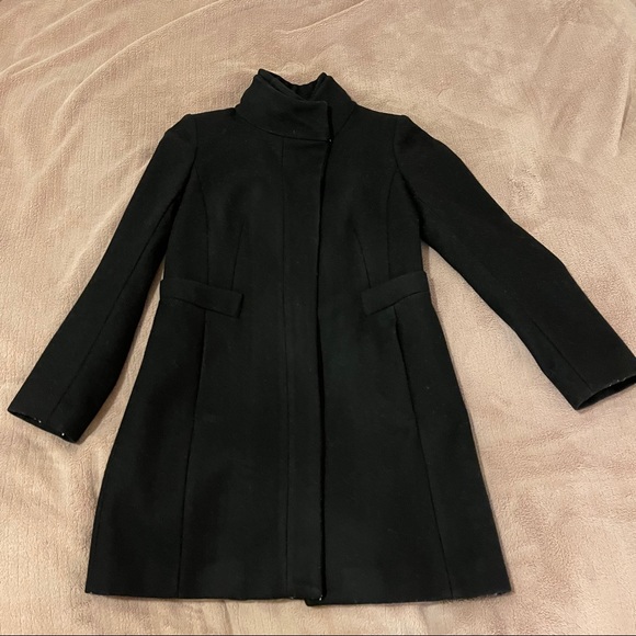 Zara Jackets & Blazers - Zara Black Fitted Coat